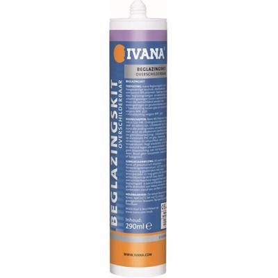Ivana beglazingskit - overschilderbaar - 290 ml - wit