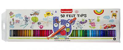 Bruynzeel Young viltpunters 50 stuks