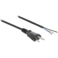 Valueline VLEP11210B30 Zwitserse Stroomkabel Ch Typ 12 - Geen 3.00 M Zwart - thumbnail