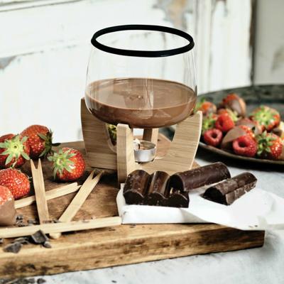 Cocoa Chocoladefondue Set