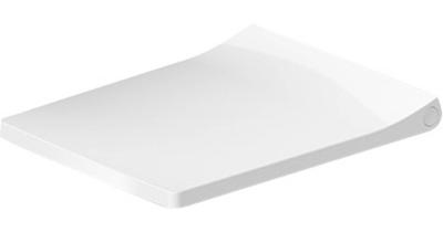 Duravit Viu WC-zitting 46.3x37.1x4.38cm met softclose met quickrelease Kunststof wit Glanzend 0021190000