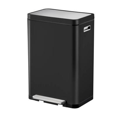 EKO x-cube pedaalemmer 2x20l zwart EKO x-cube pedaalemmer 2x20l zwart