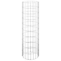 VidaXL Gabion paal rond ø30x100 cm gegalvaniseerd staal - thumbnail
