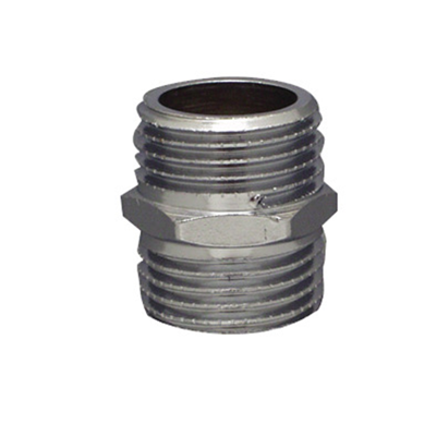 Cornat Messing/Ch Dubbelnippel Mm 3/8 - TEC386600