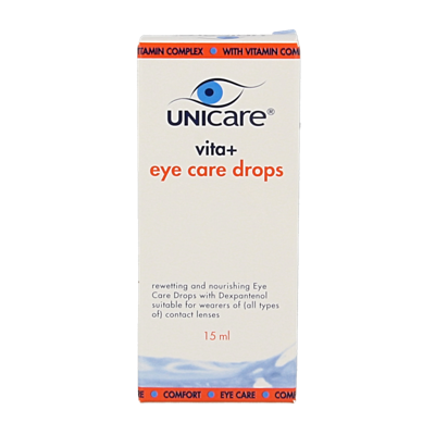 Unicare Oogdruppels Vita Eye Care 15ml Unicare Oogdruppels Vita Eye Care 15ml