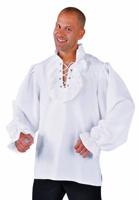 Piratenblouse wit elite - thumbnail