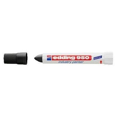 Viltstift edding 950 pasta rond 10mm zwart | 10 stuks