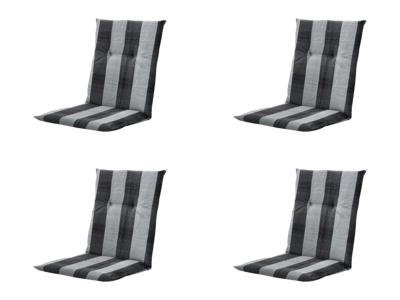 Kussen lage rug ca. 105x50 cm Alice grey (4 stuks) Madison - Madison Kussen lage rug ca. 105x50 cm Alice grey (4 stuks) Madison - Madison