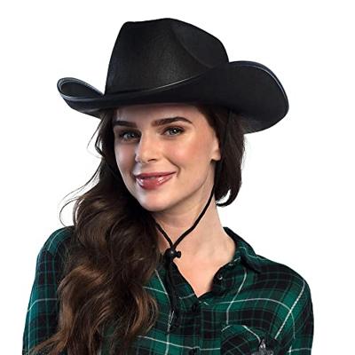 Hoed vilt Cowboy zwart