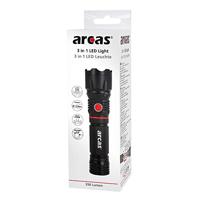 Arcas 3in1 Zaklamp werkt op batterijen LED 350 lm 238 g - thumbnail