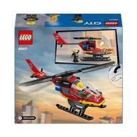 LEGO city 60411 brandweerhelikopter - thumbnail
