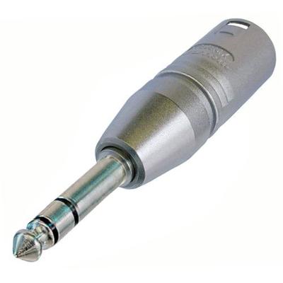 Neutrik NA3MP XLR male naar Jack stereo adapter