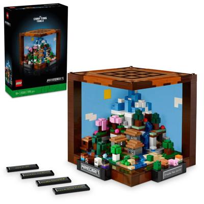 Bouwspel Lego Minecraft 21265 Workbench 1195 Onderdelen