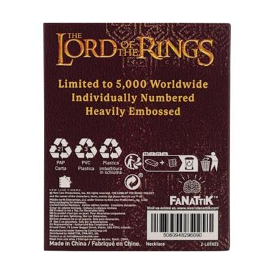 Lord of the Rings Necklace with Pendant One Ring