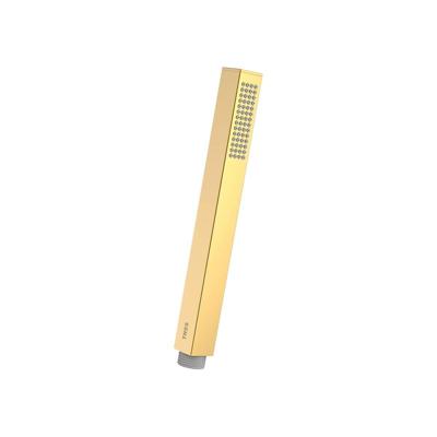 Staafhanddouche Tres Cuadro | 1 Stand | Vierkant | 24k Goud glans