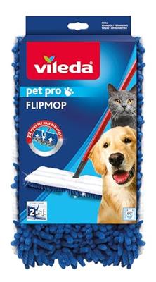 Reservemop voor Schrobben Vileda Microvezel (45 x 12 cm) - thumbnail