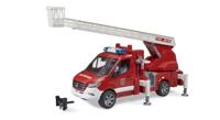 bruder MB Sprinter brandweerwagen met licht en geluid modelvoertuig - thumbnail