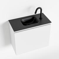 MONDIAZ OLAN 60cm toiletmeubel talc. LEX wastafel urban midden 1 kraangat - thumbnail