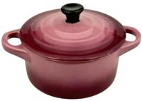 Haute Cuisine Cocotte Mini Rond Paars - 15 cm - thumbnail