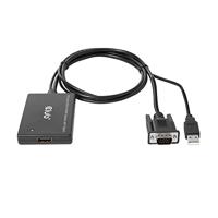 CLUB3D VGA and USB Type-A to HDMI Adapter with Pigtail M/F 0.6m/1.97ft 28AWG - thumbnail