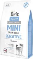 Brit Care Mini Sensitive Grain Free Hert Hypoallergeen - 2 kg - thumbnail