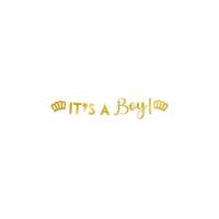 Paperdreams Letter banner - it's a boy! - thumbnail