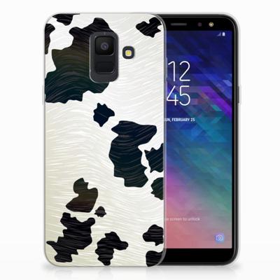 Samsung Galaxy A6 (2018) | TPU Hoesje | Koeienvlekken