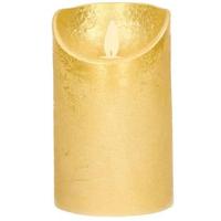 LED Kaars Wax Goud 12,5cm - thumbnail