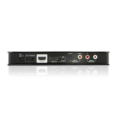 HDMI audio-extractor (De-embedder) en HDMI-repeater