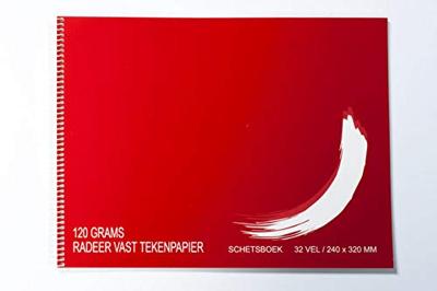 Schetsboek Papyrus 240x320mm 120gr 32 vel | 10 stuks