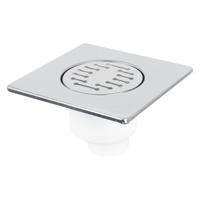 Doucheput Differnz Basic 150x150 mm Onderuitlaat 48.5 mm Differnz - thumbnail