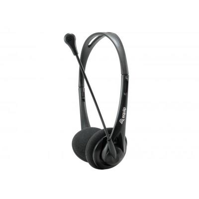 Oordopjes Equip Chat Headset Zwart 2 m