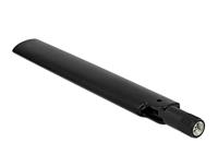 Delock LoRa 868 MHz antenne SMA stekker 3 dBi omnidirectioneel met kantelgewricht zwart - thumbnail