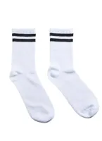 Dames sokken 1-pack - Strepen - onesize - Dames sportsokken wit en zwart - DSS17109883 - DSS17109883 - DSS17109883 - DSS17109883 - thumbnail