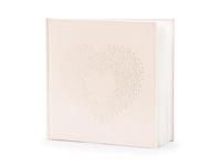 Gastenboek Lichtroze Hartje - thumbnail