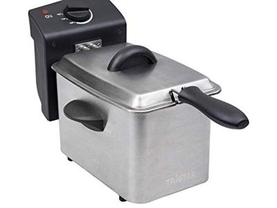 Tristar FR-6919 Friteuse met koudezone 2 l 800 W Zilver (mat)