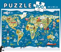 Kinderpuzzel Educa Mapamundi (200 pcs) - thumbnail