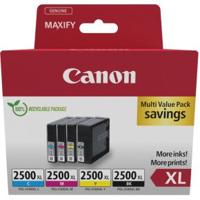Canon Inktcartridge PGI-2500 XLBKCMY Origineel Combipack Zwart, Cyaan, Magenta, Geel 9254B010 - thumbnail