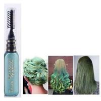 Eenmalige haar tijdelijke kleur Haarverf niet-toxisch DIY haarkleur mascara Dye crème haar (groen) - thumbnail