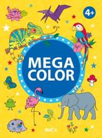 Standaard Uitgeverij Mega color kleurboek 4+ - thumbnail
