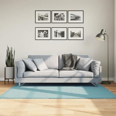 VidaXL Vloerkleed oviedo laagpolig 120x170 cm groen