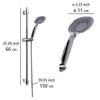 Wenko Doucheset Young (Chroom) Wenko Doucheset Young (Chroom)