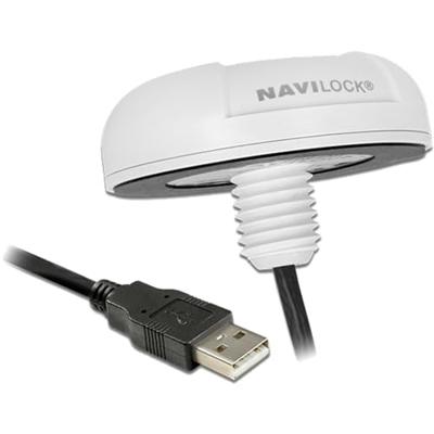 Navilock NL-8022MU GPS-ontvanger Wit 1 stuk(s) Navilock NL-8022MU GPS-ontvanger Wit 1 stuk(s)