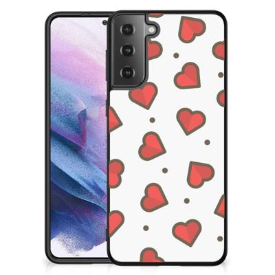 Samsung Galaxy S21 Plus Back Case Hearts