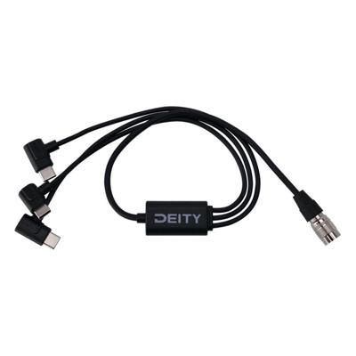Deity SPD-HR3U (4-Pin Hirose to Triple USB-C)