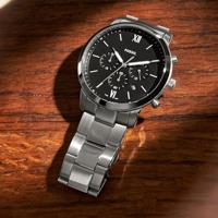 Fossil Heren Neutra chronograaf roestvrij stalen horloge FS5384 - thumbnail