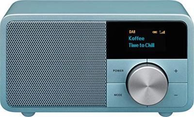 Sangean Genuine Mini DDR-7 Radio DAB+, VHF (FM) AUX, Bluetooth Turquoise