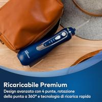 Waterpik WP-583 Geavanceerde waterflosser - Draadloos - Oplaadbaar - 3 drukniveaus - 4 sproeiers - thumbnail