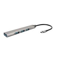 4smarts 456908 interface hub USB 3.2 Gen 1 (3.1 Gen 1) Type-C 5000 Mbit/s Grijs - thumbnail