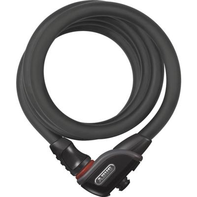 Abus spiraal kabelslot phantom 8950/180 zwart - 180cm